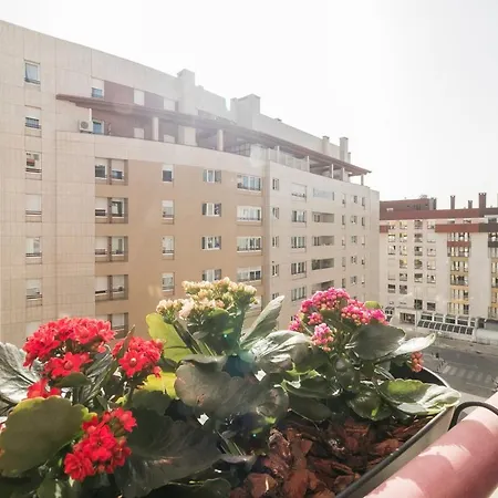 Apartment Premium Flat In Upscale Area, Balcony, Parking Lisbon